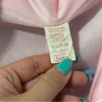 Vintage Sears Two Piece Baby Pink Nylon Pajama Set Size M Size M Photo 3