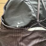 Nike Black Patterned Athletic Tank Top Photo 3