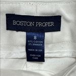 Boston Proper  Classic White Bermudas Photo 1