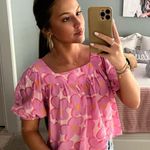 Lizard Thicket Puff Sleeve Top Photo 0