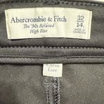 Abercrombie & Fitch  Curve Love High Rise 90s Relaxed Vegan Leather Pant 14 Long Photo 4