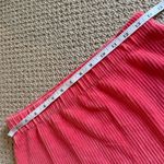 Free People  Women's Midi Ribbed Skirt Vibrant Coral Size Medium Summer Beach Photo 3