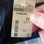 Levi's Levi Strauss Two Horse Brand Vintage T-Shirt NWT Medium Levi’s Blue Flag Photo 8