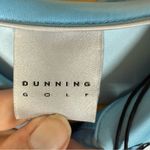 NWT Dunning Golf Womens Sleeveless Polo Size XL Blue Zip Up Neck Outdoor Active Photo 1