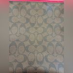 Coach  File Crossbody Purse Signature Canvas Pink Gold Brown Photo 4