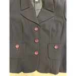 Talbots Navy Blue Crepe Blazer Business Casual Work Classic Nautical Women's 16 Photo 4