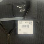 American Eagle  Outfitters Charcoal Zip-Up Top Photo 2