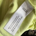 Carolyn Taylor Lime Green Lace Trim Tank Top, Y2K Summer Festival Coquette 2000s Retro‎ Large Photo 3