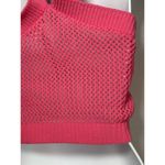 ZARA Bandeau Crochet Halter Crop Top Boho Barbie Pink Festival Summer Small Photo 7