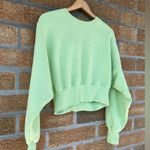 Tna Cozy Fleece Perfect Shrunken Sweatshirt small Green Photo 4