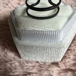 Stainless Steel Black Shiny Finish Adjustable Ring Size 7 Photo 1