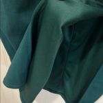 Lulus Never Look Back Hunter Green backless midi dress size medium NWT Photo 13