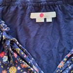 Never worn: Boden navy blue British theme blouse w/ British flag and royal crown Size 8 Photo 2