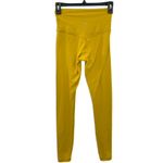 Athleta ‎ Yellow Ultra High Rise Elation Athletic Yoga Legging Tights Size XXS Photo 1