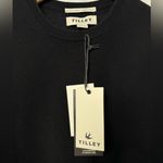 NWT Tilley Cashmere Crewneck Sweater in Black Size Medium Photo 3