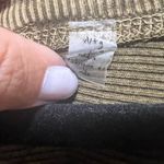 FP One Free People Casual Tan Waffle Knit Long Sleeve Sweater Size XL Photo 4