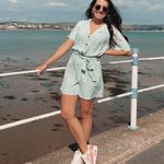 New Look Mint Short Sleeve Romper Photo 0