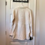 Columbia Cream Teddy pullover Plush Fuzzy Texture Photo 1