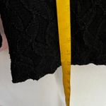 Laura Scott Vintage Black Lace Cardigan Sweater Y2K Gothic Whimsigoth Fairy Grunge Large Photo 4