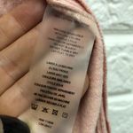 margaret o'leary Margaret‎ O’Leary blush pink open front sweater cardigan size S Photo 5