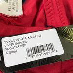 Tavik Red Bikini Top XS Photo 3