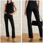 Mother the high waisted rider ankle straight jean in not guilty black size 26 Photo 1
