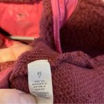 Aerie ‎ Pink Sherpa Quarter-Zip Sweatshirt NWOT Photo 2