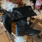 Black Full Length Boots Womens 7.5 Excellent condition Photo 2