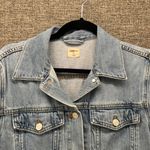 Gap 1969 Denim Trucker Jacket Blue Medium Photo 2