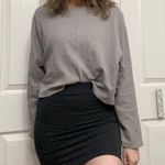 Forever 21 Grey  Bodycon Mini Skirt Photo 1