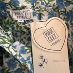 Pink City Prints Pinafore Dress White Blue Vintage Lolita M NWT Size M Photo 8