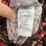 Susan Graver  Weekend Floral Cowl Neck Top Womens Large Dark Romantic Whimsigoth Photo 2