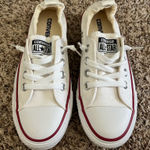 Converse  Low-Top White Sneakers Photo 0