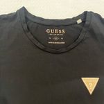 Guess Logo Black & Gold Y2K Short Sleeve T-Shirt Women’s/Junior’s Size Medium Photo 1