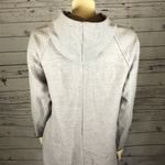 Boutique Millen charm Burgundy" free cut with a zipper with a hood gray size medium Photo 11