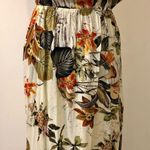 NWOT Miss Sparkling Botanical Print Maxi Dress Size XL Orange Photo 6