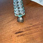 Juicy Couture Pam Gela Silver Toned Blue Beaded Bracelet Brand New with Tags Photo 6