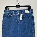 J.Crew Lower Rise Full Length Slim Wide Jean Elaine Wash Semi Stretch US 26 NWT Photo 5