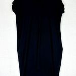 Joseph Ribkoff Silky Knit Cocoon Dress Size 8 Black Short Sleeve Hi Low Photo 0
