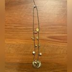 MEXICANA Gold and Silver sacred Heart Necklace with Radiant Design Photo 6
