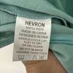 Hevron Cecily mint aqua green linen halter rope tie low back jumpsuit 6 Photo 8