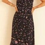 Natalie Martin 💕💕 Ashley Asymmetrical Midi Dress ~ Teal Pomegranite Print Small Photo 1