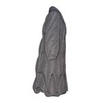 VINTAGE Down Grey Puffer Coat sleeping Bag Coat Long Line Womens Fits Medium Gray Photo 2