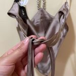 Womens New G Edition Cami Satin Chain Halter Top Goat Tan Size XS Photo 7