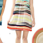 Speechless 90 Speeckless Multicolored Stripes Sleeveless Flowy Dress Size Small Photo 1