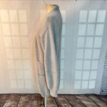 Maxxiii Collection Gray Long Knit Oversized Cardigan Sweater Size XL Photo 5