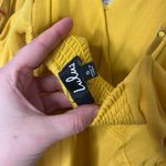 Lulus Indie Mustard Yellow Surplice Romper Shorts One Piece Outfit Festival Sz S Photo 4
