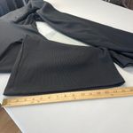 Nike  Femme Rib Pants Womens XL Black Stretch Embroidered Swoosh Logo Wide Leg Photo 12