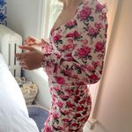 Beginning Boutique Marie Ruched Dress Floral Photo 8