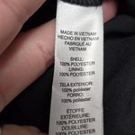 Chico's  Womens Black Paisley Graphic V Neck 3/4 Sleeve Button Tab Top Size Small Photo 7